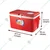 Aristro 50 Litre Insulated Ice Box with Vending Lid, 8 to 10 hrs Cooling Support for Picnic, Outing and Medical Purposes